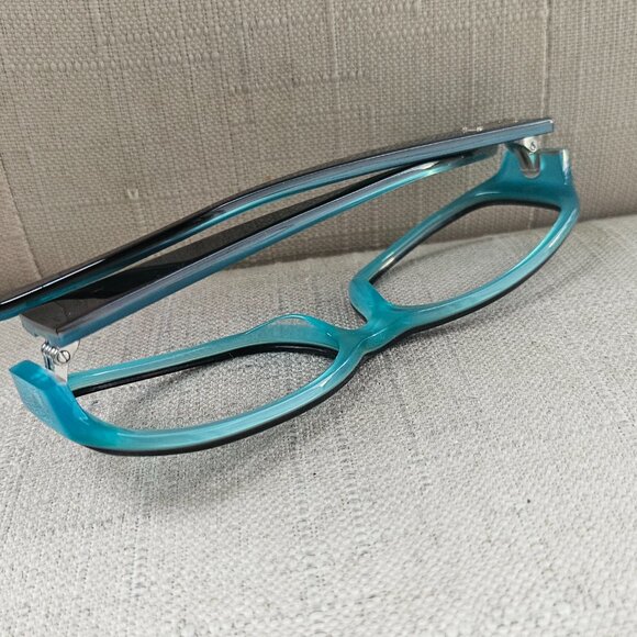 Kate Spade Women Eyeglasses PAXTON Frames Blue Tortoise Square Glasses Only - Picture 6 of 15